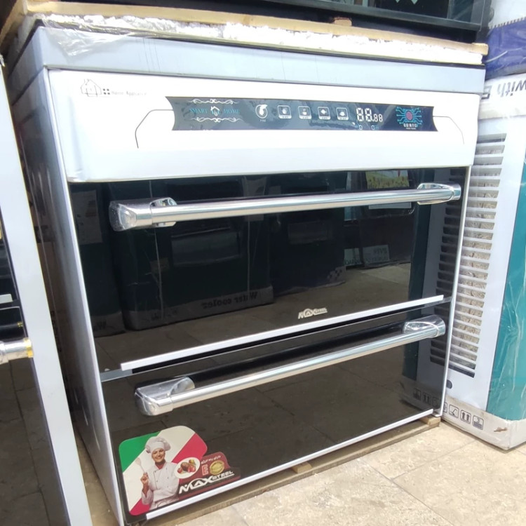 اجاق گاز طرح فر نما دیجیتالی درب و کشو