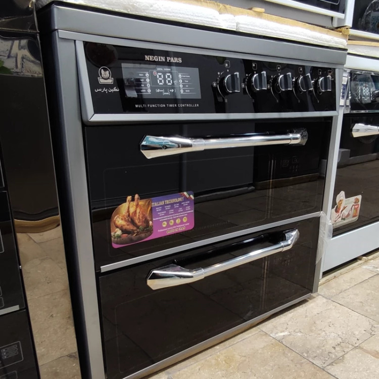 اجاق گاز کشویی درب دار فندک اتومات