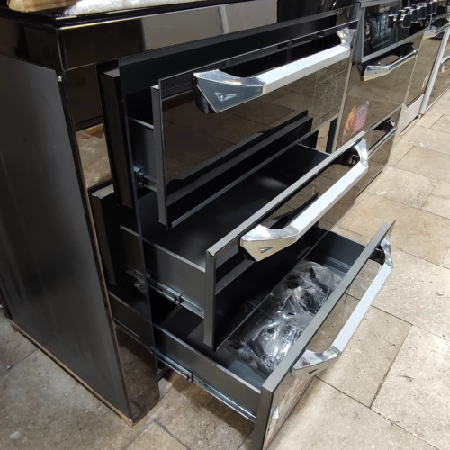 اجاق گاز سه کشو ولوم بالا نما استیل