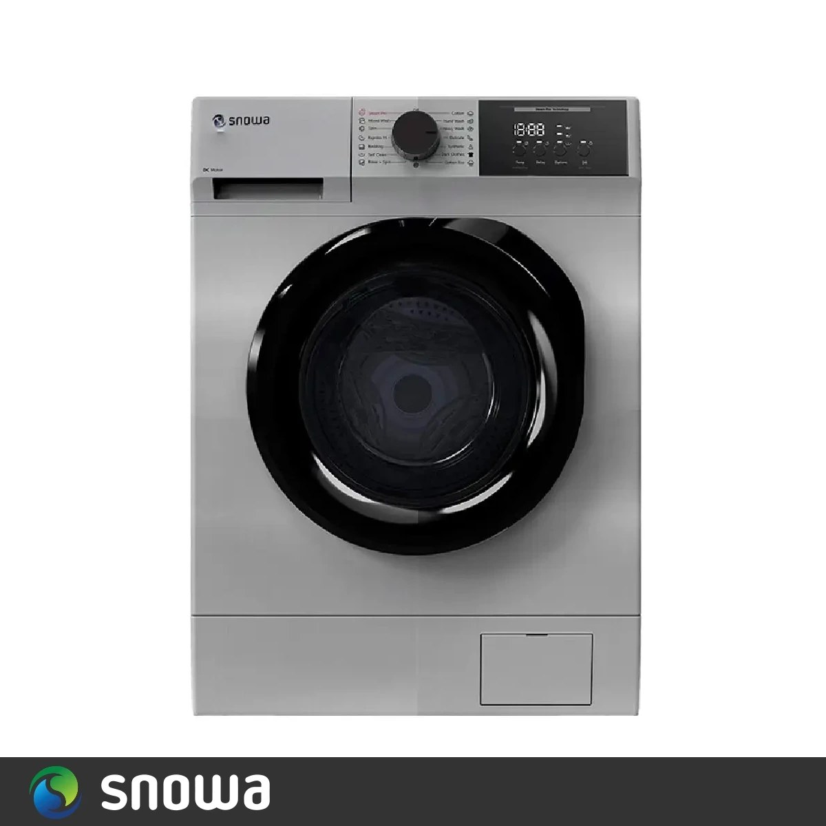ماشین لباسشویی اسنوا مدل SWM-C80 ظرفیت ۸ کیلوگرم