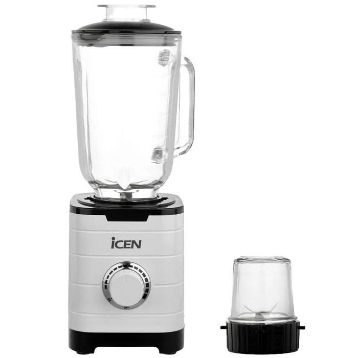 مخلوط کن آیسن مدل IE-B218 ظرفیت ۱.۵ لیتر با کاسه شیشه