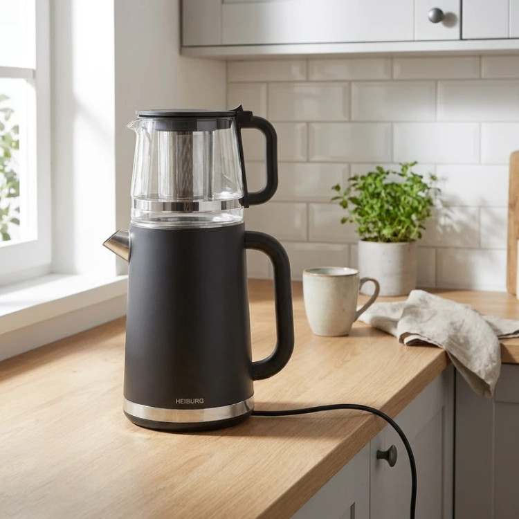 چای ساز روی هم هایبورگ مدل TM-401